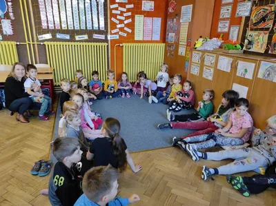 Děti dětem - Hrátky s hudbou ve 3.B - MŠ Poršova, 20. 10. 2022