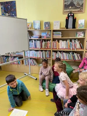 Návštěva Městské knihovny, 20. 10. 2022