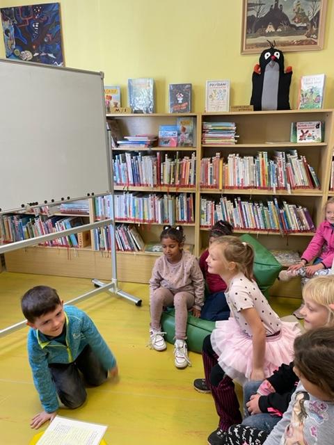 Návštěva Městské knihovny, 20. 10. 2022