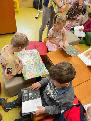 Návštěva Městské knihovny, 20. 10. 2022