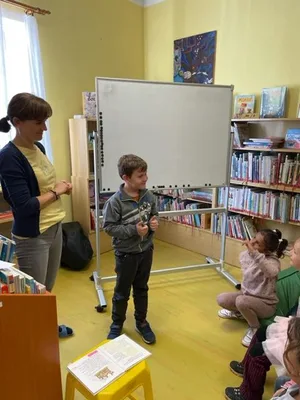 Návštěva Městské knihovny, 20. 10. 2022