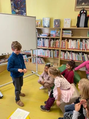 Návštěva Městské knihovny, 20. 10. 2022