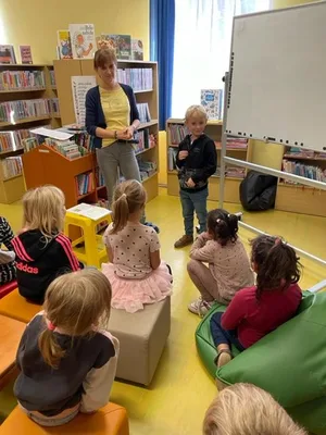 Návštěva Městské knihovny, 20. 10. 2022