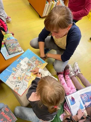 Návštěva Městské knihovny, 20. 10. 2022