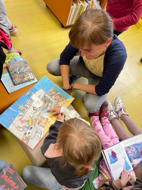 Návštěva Městské knihovny, 20. 10. 2022