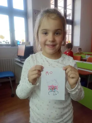 Hrátky s angličtinou - Monster - kresba dle diktátu a vlastní fantazie, 14. 11. 2022