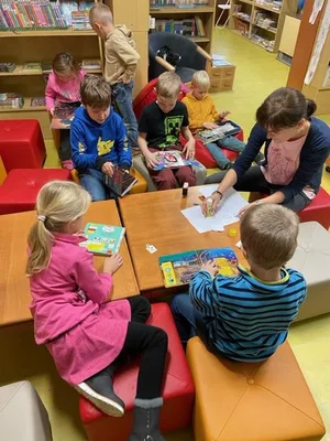 návštěva Městské knihovny, 21. 11. 2022