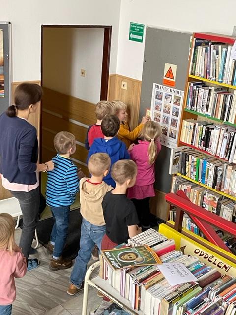 návštěva Městské knihovny, 21. 11. 2022