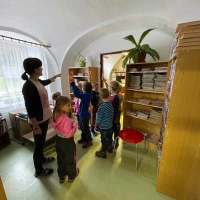 návštěva Městské knihovny, 21. 11. 2022