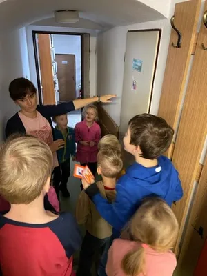 návštěva Městské knihovny, 21. 11. 2022