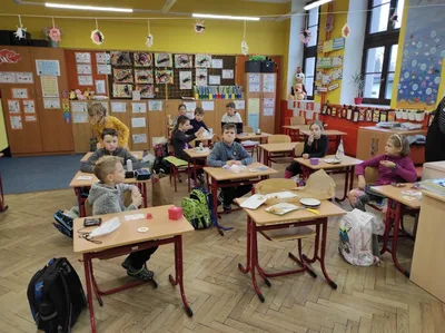 Návštěva výstavy ve Speciální základní škole, 25. 11. 2022