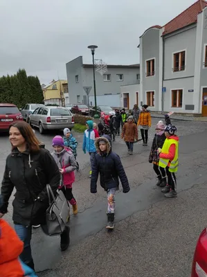 Návštěva výstavy ve Speciální základní škole, 25. 11. 2022