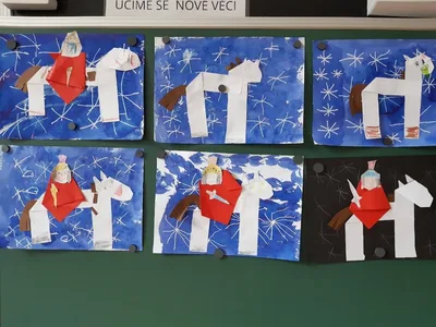Svatý Martin v přípravné třídě, 11. 11. 2022