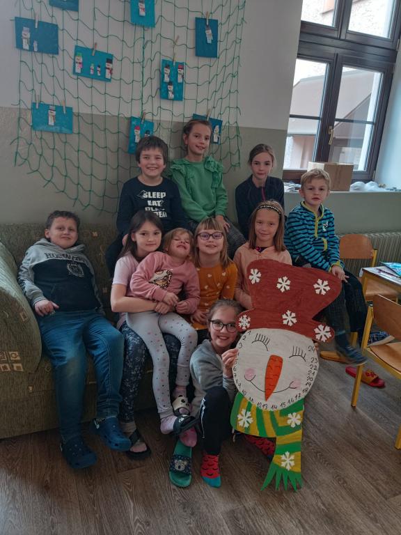 Výroba adventního sněhuláka, 25. 11. 2022