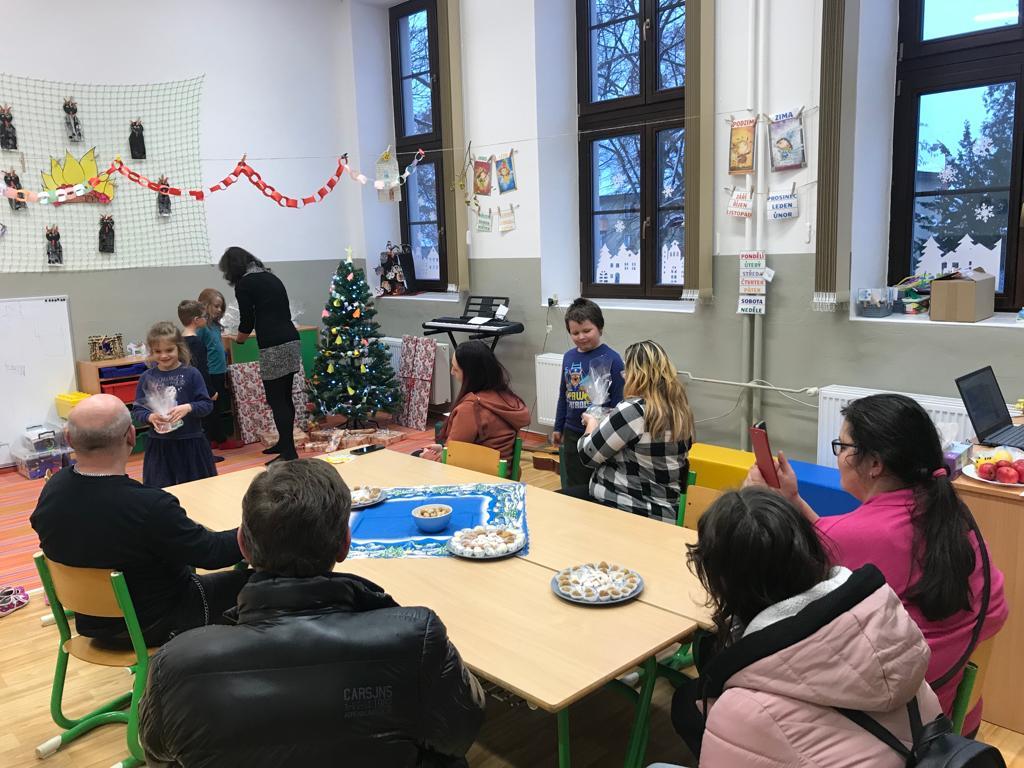 Besídka s rodiči v přípravné třídě, 21. 12. 2022