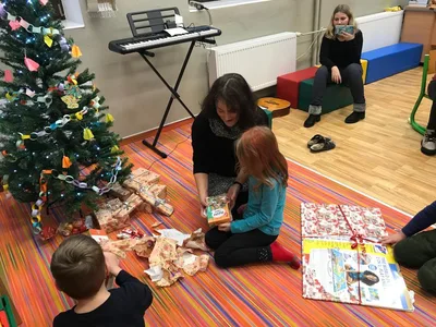 Besídka s rodiči v přípravné třídě, 21. 12. 2022