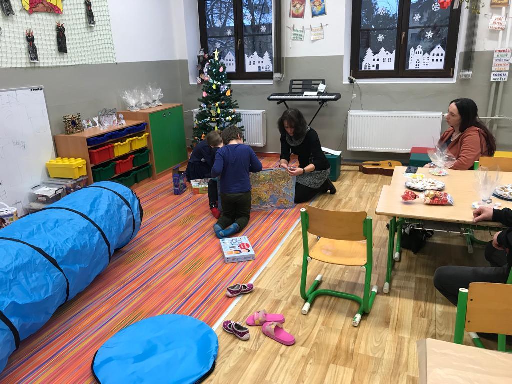 Besídka s rodiči v přípravné třídě, 21. 12. 2022