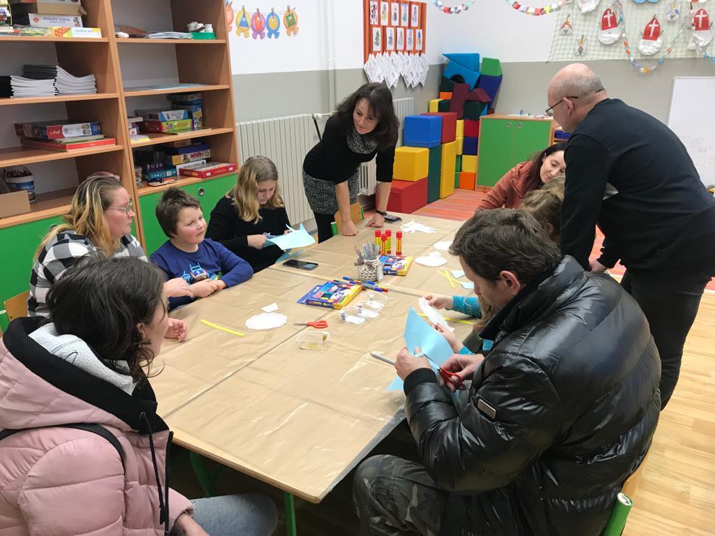 Besídka s rodiči v přípravné třídě, 21. 12. 2022