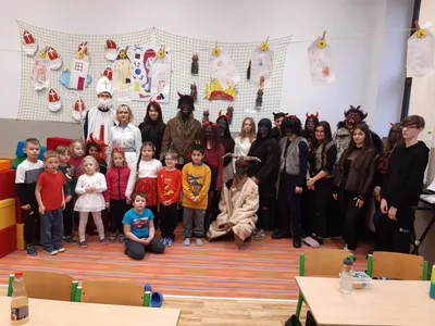 Mikulášská nadílka v přípravné třídě, 5. 12. 2022