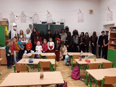 Mikulášská nadílka v přípravné třídě, 5. 12. 2022