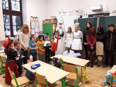 Mikulášská nadílka v přípravné třídě, 5. 12. 2022