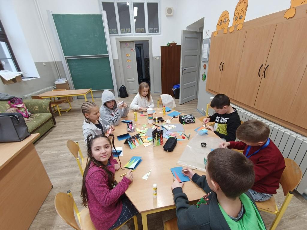 Výroba přáníček, 6. 12. 2022
