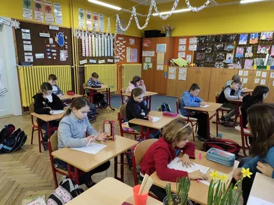 AJ - skupinová práce s pomůckami, 17. 1. 2023