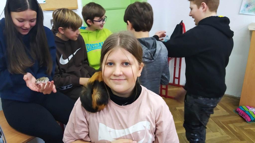 Celoškolní projekt: MÁME RÁDI ZVÍŘATA - MŮJ DOMÁCÍ MAZLÍČEK, 28. 1. 2023