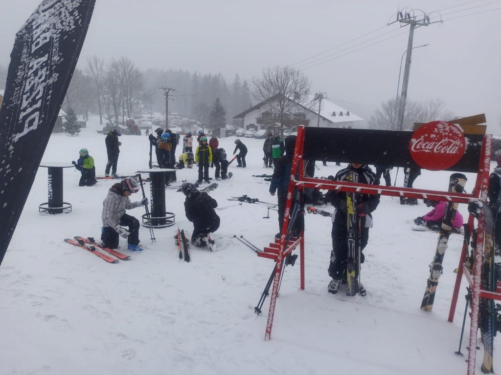 Lyžařský výcvik - den druhý, 30. 1. 2023