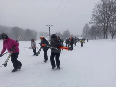 Lyžařský výcvik - den druhý, 30. 1. 2023