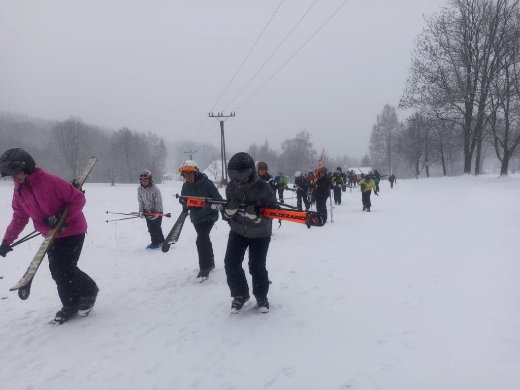 Lyžařský výcvik - den druhý, 30. 1. 2023