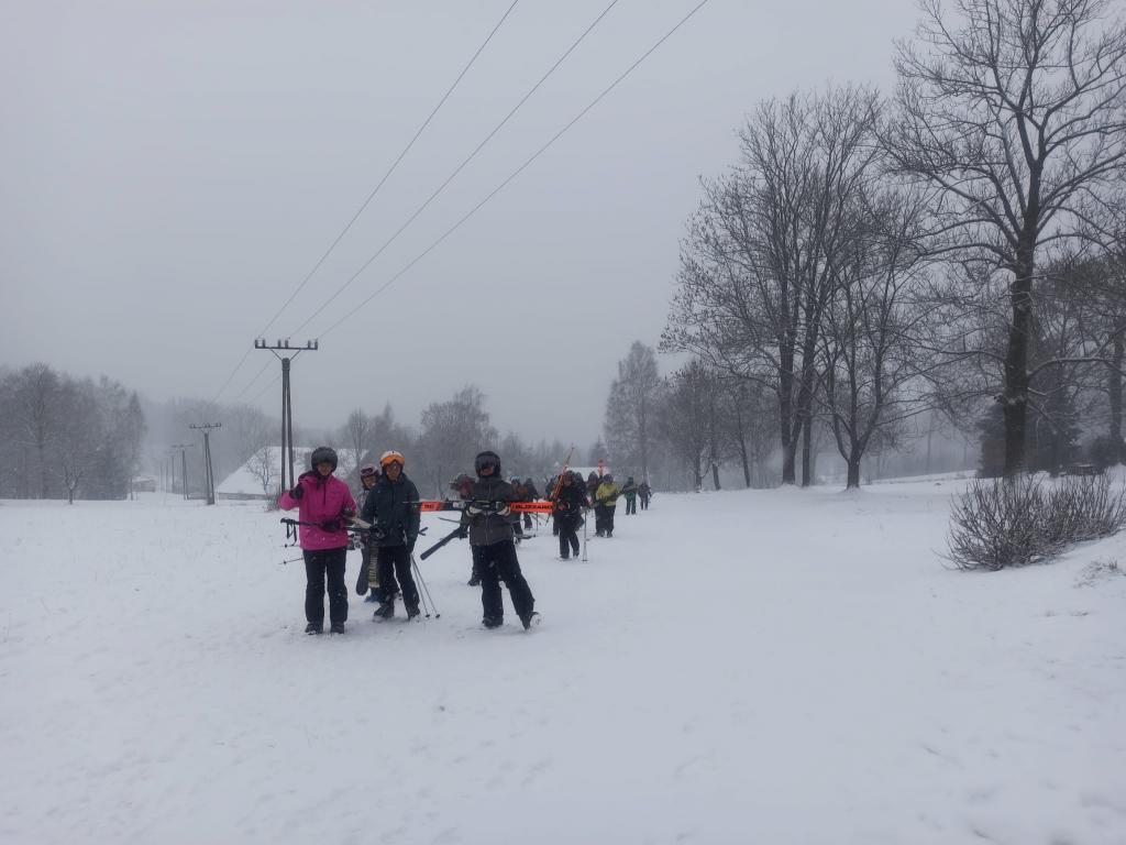 Lyžařský výcvik - den druhý, 30. 1. 2023