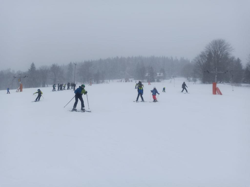 Lyžařský výcvik - den druhý, 30. 1. 2023