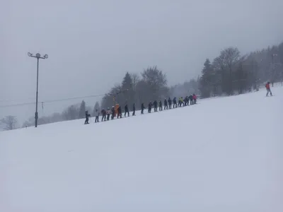 Lyžařský výcvik - den druhý, 30. 1. 2023