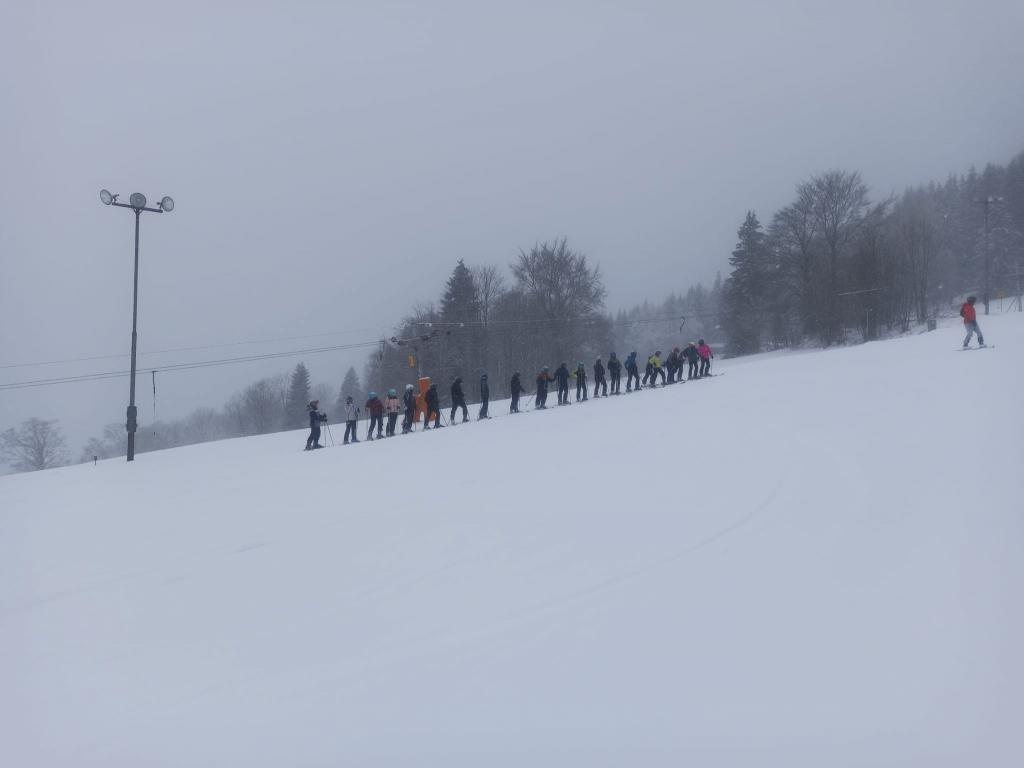Lyžařský výcvik - den druhý, 30. 1. 2023
