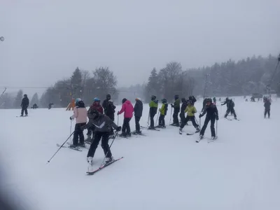 Lyžařský výcvik - den druhý, 30. 1. 2023