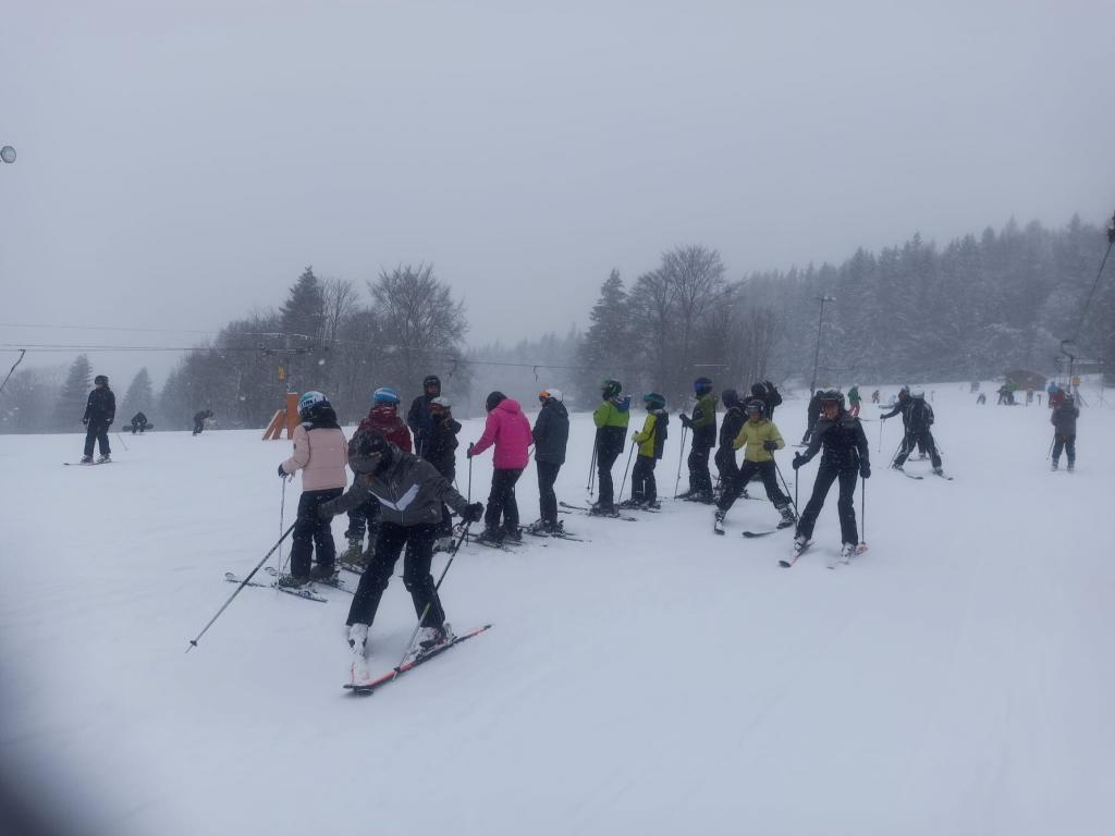 Lyžařský výcvik - den druhý, 30. 1. 2023
