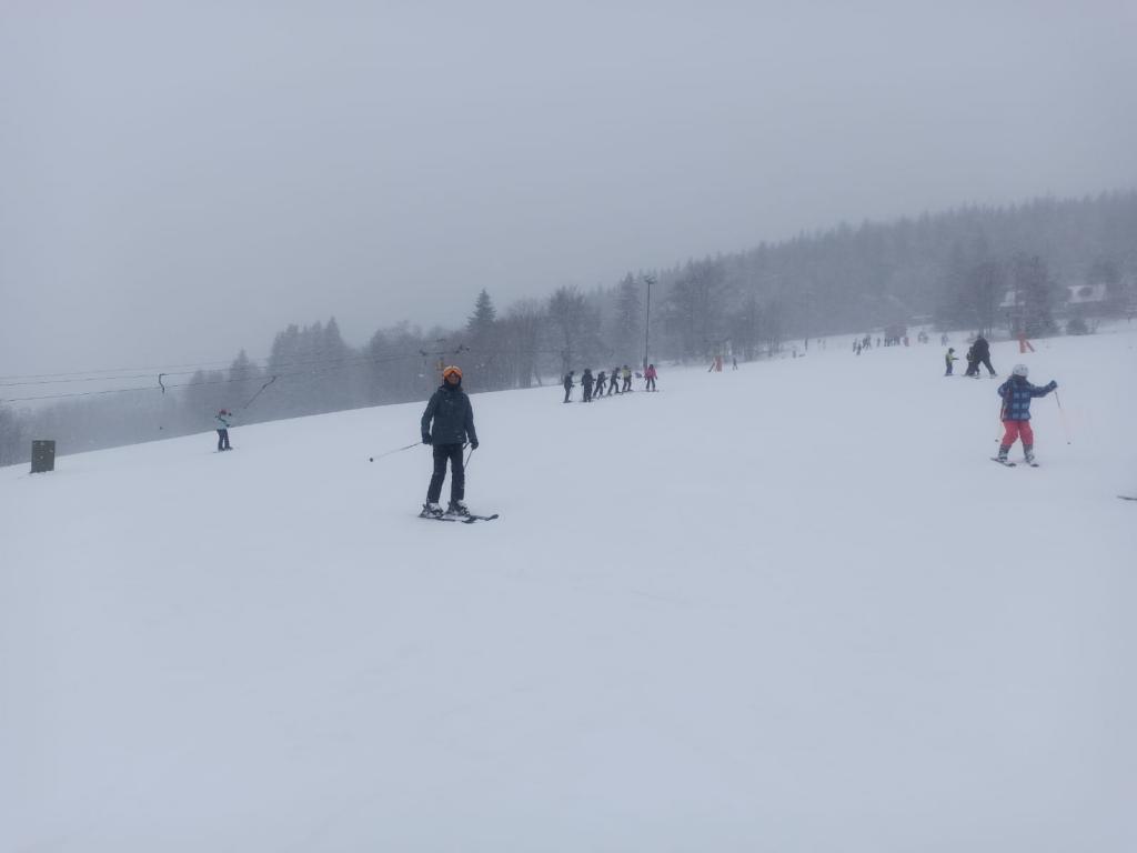 Lyžařský výcvik - den druhý, 30. 1. 2023