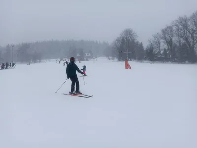 Lyžařský výcvik - den druhý, 30. 1. 2023