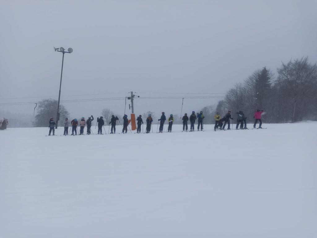 Lyžařský výcvik - den druhý, 30. 1. 2023
