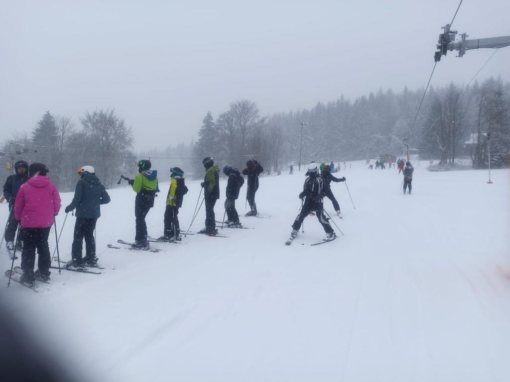 Lyžařský výcvik - den druhý, 30. 1. 2023