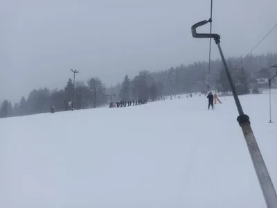 Lyžařský výcvik - den druhý, 30. 1. 2023