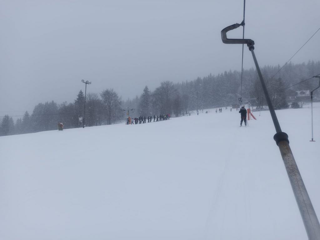 Lyžařský výcvik - den druhý, 30. 1. 2023