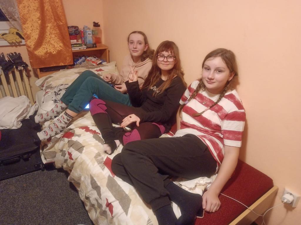 Lyžařský výcvik - pozdravy domů, 30. 1. 2023