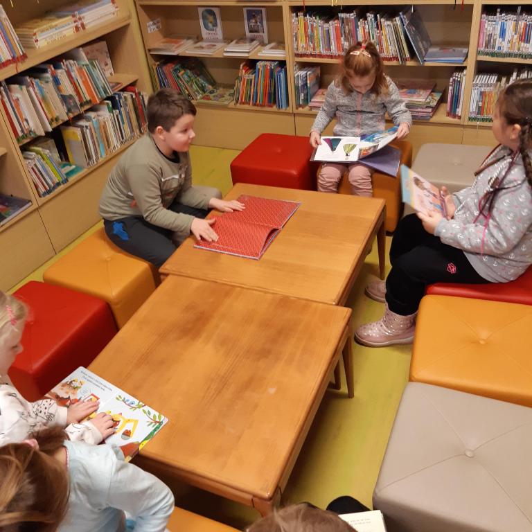 Návštěva knihovny II. - přípravná třída, 17. 1. 2023