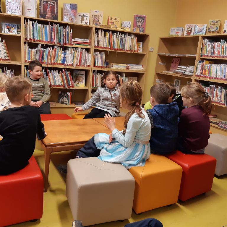Návštěva knihovny II. - přípravná třída, 17. 1. 2023