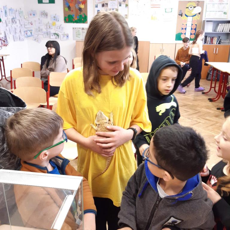 V přípravné třídě Máme rádi zvířata, 27. 1. 2023
