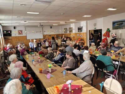 Pěvecký sbor v SeniorCentru ve Skutči, 15. 2. 2023