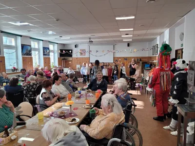 Pěvecký sbor v SeniorCentru ve Skutči, 15. 2. 2023