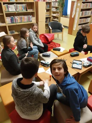 Šesťáci v knihovně, 2. 2. 2023